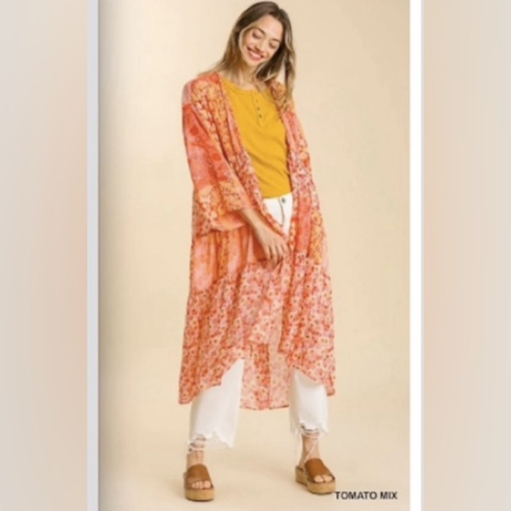 Umgee Martha Patchwork Kimono